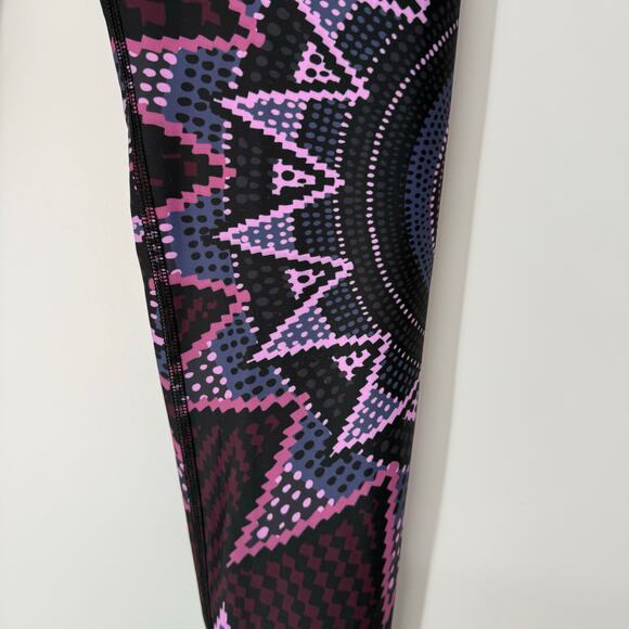 Mara Hoffman Starbasket Long Legging Women's Size M Burgundy Mid Rise Activewear - Picture 6 of 10